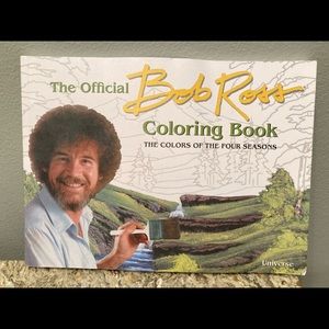The Official Bob Ross Coloring Book